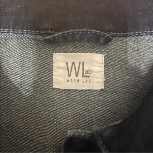 WashLab Denim Dress Size Medium - Picture 3 of 7